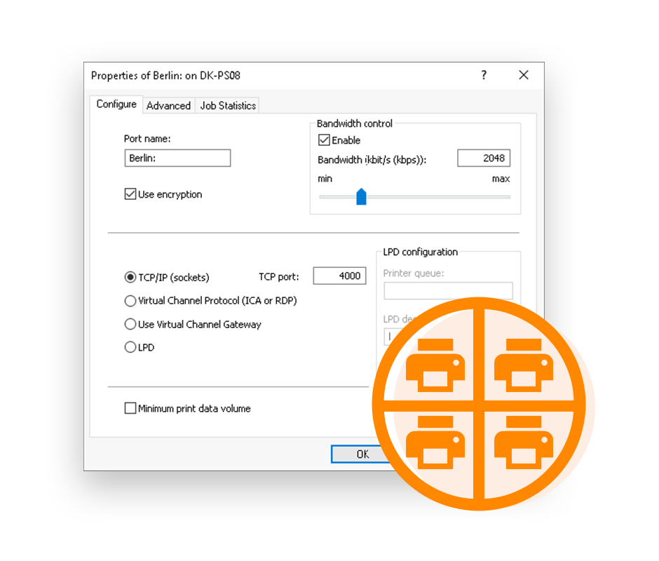 Connection-oriented bandwidth management