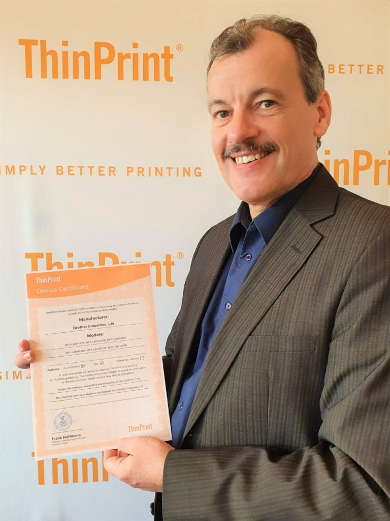 48 Brother devices - now ThinPrint certified
