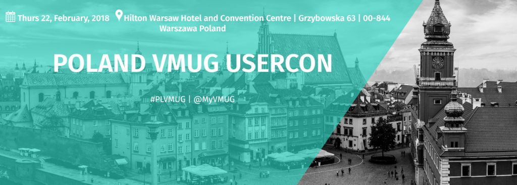 VMUG Usercon in Warsaw