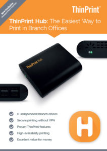 ThinPrint Hub Brochure