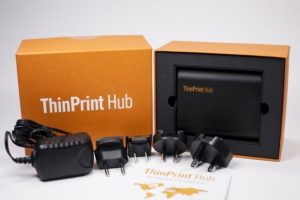 ThinPrint Hub mit Zubehör